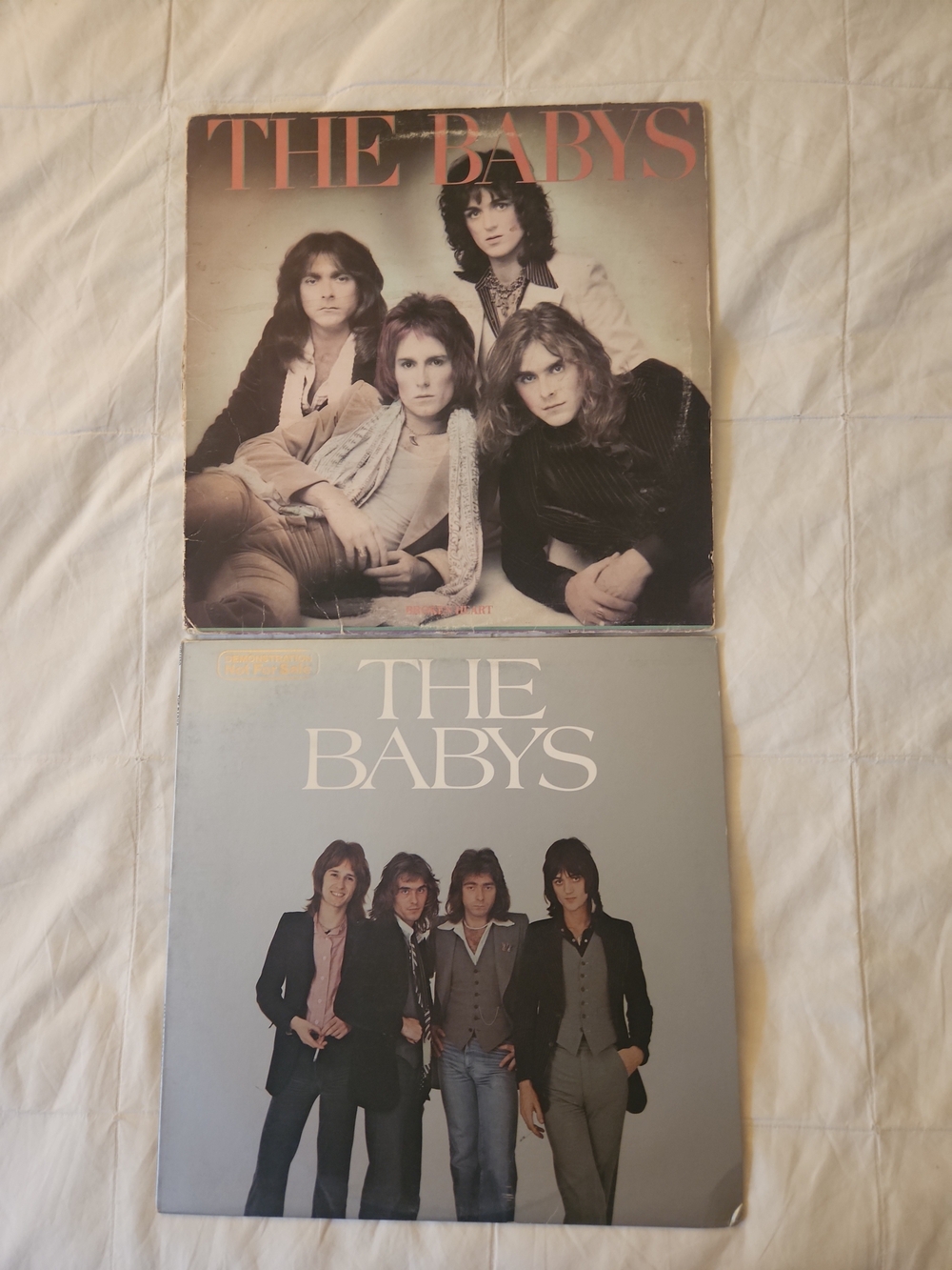 The Babys Vinyl Record Set Of 2 Albums -- Selling As Is